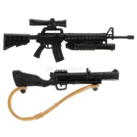 Набор "Солдаты с оружием" 23х19х4см с оружием 2004Y044-R от магазина "Карандаш"