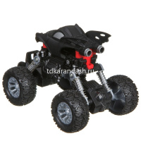 Картинка Внедорожник 4WD "Парк Техники" инерционный, пластик 16х12х12см, на пружинной подвеске, черный 9677 от магазина "Карандаш" Внедорожник 4WD "Парк Техники" инерционный, пластик 16х12х12см, на пружинной подвеске, черный 9677 от магазина "Карандаш"