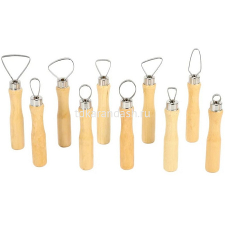 Набор инструментов для моделирования 10шт. металл/дерево Y10762-24