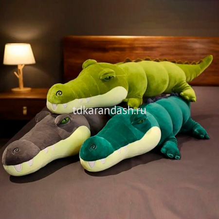 Игрушка-подушка "Крокодил" 95см 3 цвета FM5932 от магазина "Карандаш"
