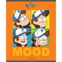 Тетрадь А5 48л клетка "Гравити Фолз" на скобе 5 дизайнов 48Т5В1/068737 от магазина "Карандаш"