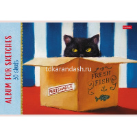 Альбом для рисования А4 30л "Узнай себя! Lucia Heffernan" на скобе 5 дизайнов 30А4В/074911 от магазина "Карандаш"