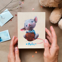Фотоальбом 100 фото 10*15см "Мышка" 16,5х13х5см FA 100.005-2 от магазина "Карандаш"