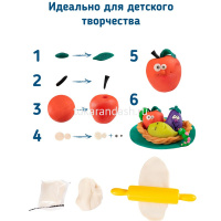 Картинка Набор д/лепки из теста 12 цветов 50гр. (тесто-пластилин, 6 формочек, скалка) TA1068V от магазина "Карандаш" Набор д/лепки из теста 12 цветов 50гр. (тесто-пластилин, 6 формочек, скалка) TA1068V от магазина "Карандаш"