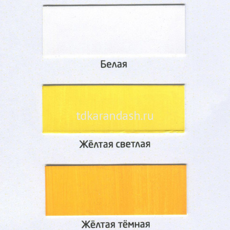 Краска акриловая по ткани 50мл желтая темная 0812014 от магазина "Карандаш"