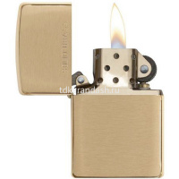 Зажигалка "Brushed Brass" 38x13x57мм латунь/сталь, золотистая, матовая 204/730 от магазина "Карандаш"