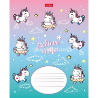 Тетрадь А5 12л линия "Очаровашки" на скобе 5 дизайнов 12Т5В2/062631 от магазина "Карандаш"