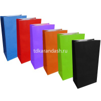 Пакет подарочный 18х9х5,5см 6 цветов без ручки Y10578-24 от магазина "Карандаш"