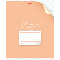 Тетрадь А5 12л частая косая линия "С уголком" для прописей, на скобе, 5 дизайнов 12Т5B5/028438 от магазина "Карандаш"