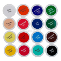 Набор красок д/ткани 16*15мл 228411819 от магазина "Карандаш"