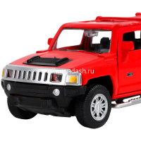Картинка Машина "Hummer H3" красная, инерционная, металл 17,5см (свет, звук, откр.двери) JB1251269 от магазина "Карандаш" Машина "Hummer H3" красная, инерционная, металл 17,5см (свет, звук, откр.двери) JB1251269 от магазина "Карандаш"