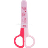 Ножницы детские 12,1см сталь, ручки пластик, в футляре, розовые Е6021