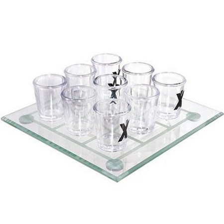 Игра настольная "Крестики-нолики" питейная 15х4х15см 219827 от магазина "Карандаш"