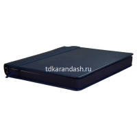Ежедневник недатированный А5 "Escalada" 240стр., синий, искусственная кожа "Сариф" 67230 от магазина "Карандаш"