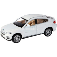 Картинка Машина "BMW X6" белая, инерционная, металл 17,5см (свет, звук, откр.двери) JB1251295 от магазина "Карандаш" Машина "BMW X6" белая, инерционная, металл 17,5см (свет, звук, откр.двери) JB1251295 от магазина "Карандаш"