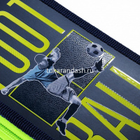 Пенал "Серия пенальти" 19х11х5см прямоугольный, двухстворчатый, 3D лак матовая ламинация 078267 от магазина "Карандаш"