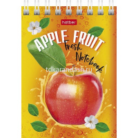 Блокнот А7 40л "Сладкое настроение" клетка, на спирали 6 дизайнов 081190 от магазина "Карандаш"