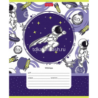 Тетрадь А5 12л клетка "Астронавт" на скобе 5 дизайнов 12Т5В1/074961 от магазина "Карандаш"