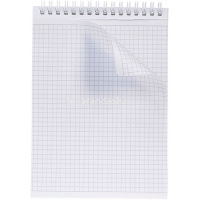 Блокнот А5 60л "SoloMatte. Черный бархат" клетка, на спирали, ламинация Soft-touch 092889 от магазина "Карандаш"