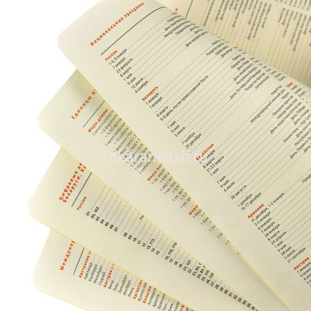 Ежедневник недатированный А5 "Boston" 272стр., темно-синий, серый срез, искусственная кожа 3-228/17 от магазина "Карандаш"