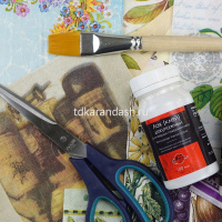 Клей-лак декупажный для твердых поверхностей 100мл 1201304 от магазина "Карандаш"