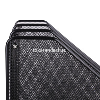 Лоток д/бумаг вертикальный 3 отделения 310х240х290мм сборный черный, металл 9197 от магазина "Карандаш"