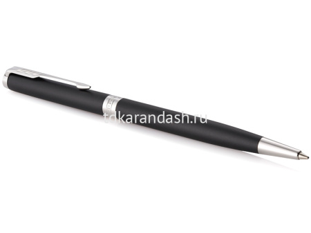 Ручка РШ "Parker Sonnet Matte Black CT" М черная 1931525 от магазина "Карандаш"