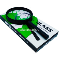 Лупа D=100мм увеличение 3, в картонной коробке 11115-24 от магазина "Карандаш"