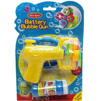 Мыльные пузыри - пистолет 2 отверстия 10х13см ассорти 2039-654 от магазина "Карандаш"