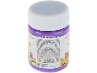 Краска акриловая по стеклу и керамике 50мл фиолетовая светлая 4028605 от магазина "Карандаш"