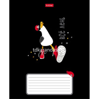 Тетрадь А5 18л клетка "Приключения чайки" на скобе тиснение 5 дизайнов 18Т5В1/095050 от магазина "Карандаш"