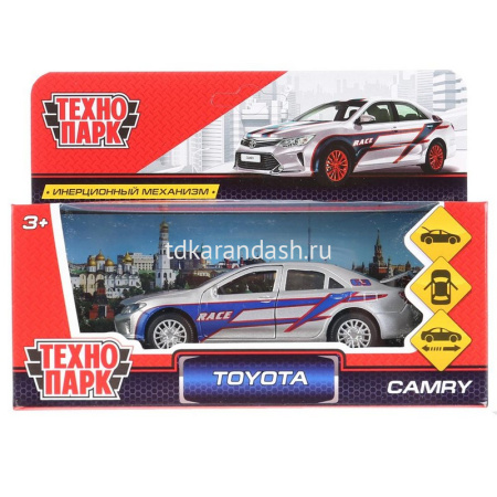 Машина "Toyota Camry Спорт" инерционная, металл 12см (открывающиеся двери) CAMRY-S
