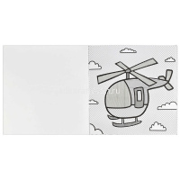 Раскраска водная "Транспорт" 12стр. 20х20см 53516 от магазина "Карандаш"