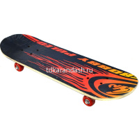 Скейтборд 43х17см, дерево, 4 колеса PVC d=5,8см U001415Y от магазина "Карандаш"