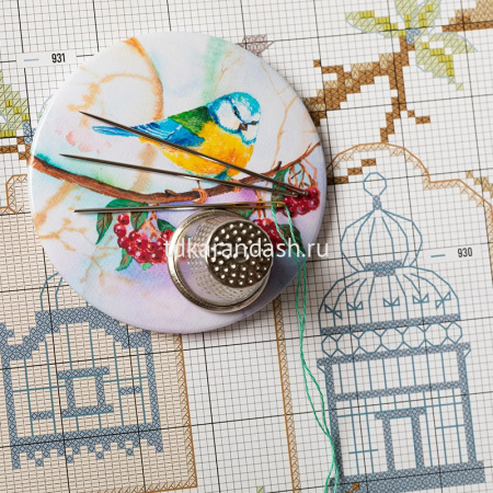 Набор игл для шитья 12шт. для рукоделия, в блистере HN-32 300Е5 от магазина "Карандаш"