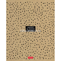 Тетрадь А5 96л клетка "В точку!" на скобе крафт 96Т5В1/057327 от магазина "Карандаш"