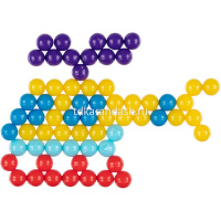 Аквамозаика "Вертолет" 15х15х3,5см №03 (бусины, основа, трафарет, бутылка с распылителем) AQB-01/03 от магазина "Карандаш"