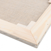 Холст на подрамнике 30х40см 235г/м2, 100% лен, среднее зерно 4610003283643 от магазина "Карандаш"