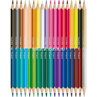 Карандаши 36 цветов "Duo Color'Peps" 18шт. двусторонние трехгранные дерево, картон 829601 от магазина "Карандаш"