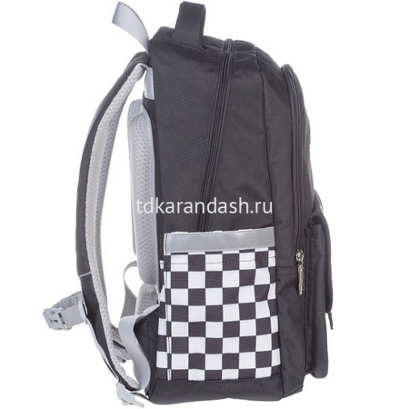 Рюкзак "Влад А4" 40х29х14см, 800гр, 2 отделение, 3 кармана, черный 077939 от магазина "Карандаш"