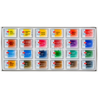 Краски акварельные 24 цвета "Белые ночи" 2,5мл кюветы картонная упаковка 1941061/1941014 от магазина "Карандаш"