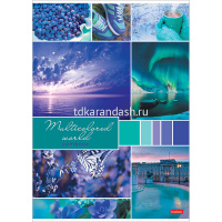 Тетрадь А4 96л клетка "Разноцветный мир" на скобе 96Т4В3/057369 от магазина "Карандаш"