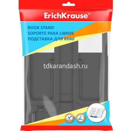 Подставка для книг "Base Pastel" 18х30см пластиковая, черная 58026 от магазина "Карандаш"