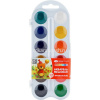 Краски акварельные 12 цветов "Цветик" медовая без кисточки пластиковая упаковка 2742189