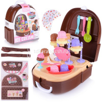 Набор в чемодане "Мороженое" 26х22см, 34 детали Y9705-19 от магазина "Карандаш"