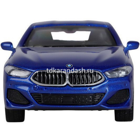 Машина "BMW M850i Coupe" синяя, инерционная, металл 17,5см (свет, звук, откр.двери) JB1251478 от магазина "Карандаш"
