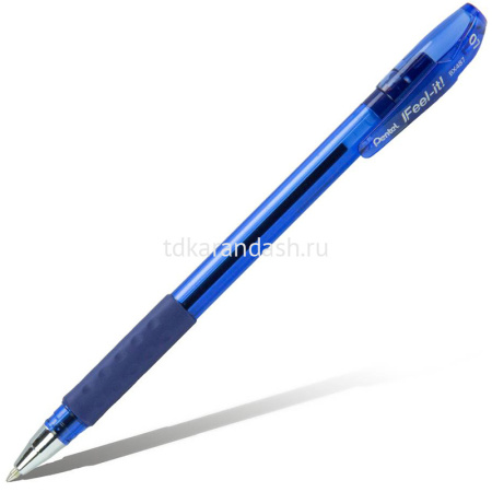 Ручка шариковая "Feel it!" 0,7мм синяя металлический наконечник, 3-х гранная зона захвата BX487-C