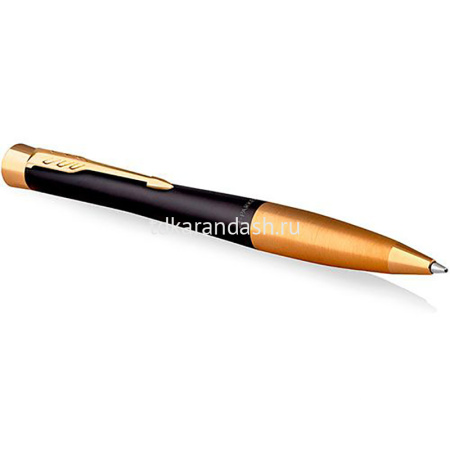 Ручка РШ "Parker Urban Core K314 Muted Black GT" M синяя в подарочной коробке CW2143640 от магазина "Карандаш"