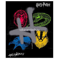 Тетрадь А5 48л клетка "Гарри Поттер" на скобе 5 дизайнов 48Т5В1/079240 от магазина "Карандаш"