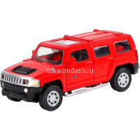 Картинка Машина "Hummer H3" красная, инерционная, металл 17,5см (свет, звук, откр.двери) JB1251269 от магазина "Карандаш" Машина "Hummer H3" красная, инерционная, металл 17,5см (свет, звук, откр.двери) JB1251269 от магазина "Карандаш"